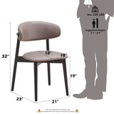 Lanae - 5 Piece Dining Room Set - Natural / Black - Furniture Home Direct