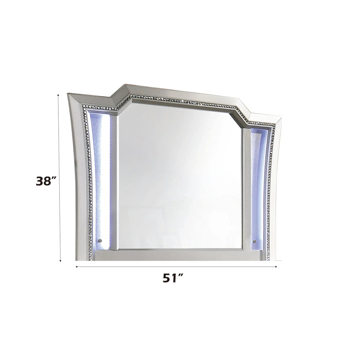 Kaitlyn - Mirror With LED - Furniture Home Direct