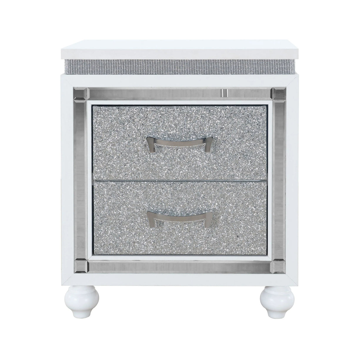 Maloise - Nightstand - White - Furniture Home Direct