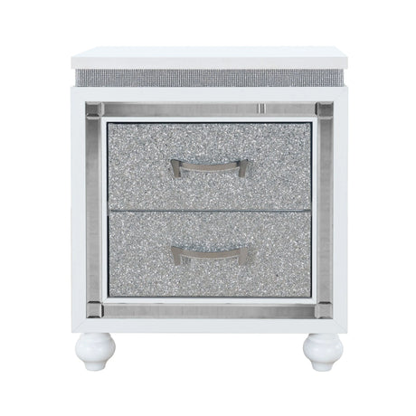 Maloise - Nightstand - White - Furniture Home Direct