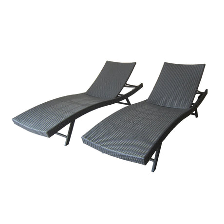Wicker Chaise Lounge - Furniture Home Direct