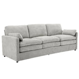 Cozy Upholstered 3 Seater Sofa Plush Cushion For Living Room - Furniture Home Direct