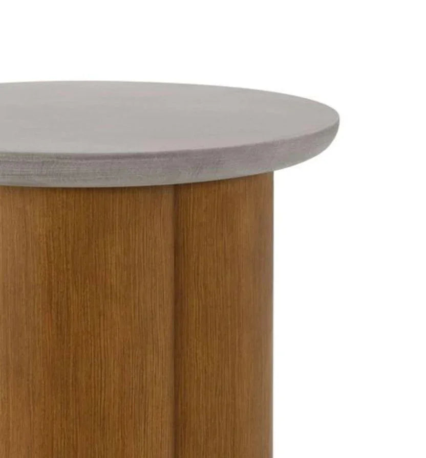 Evenlyn - Faux Concrete Top Table - Furniture Home Direct