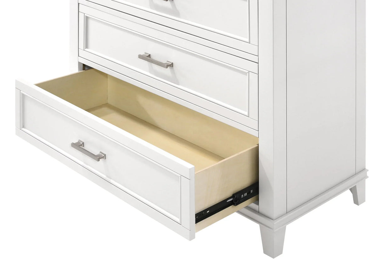 5 Drawer Chest, Ample Storage - Furniture Home Direct