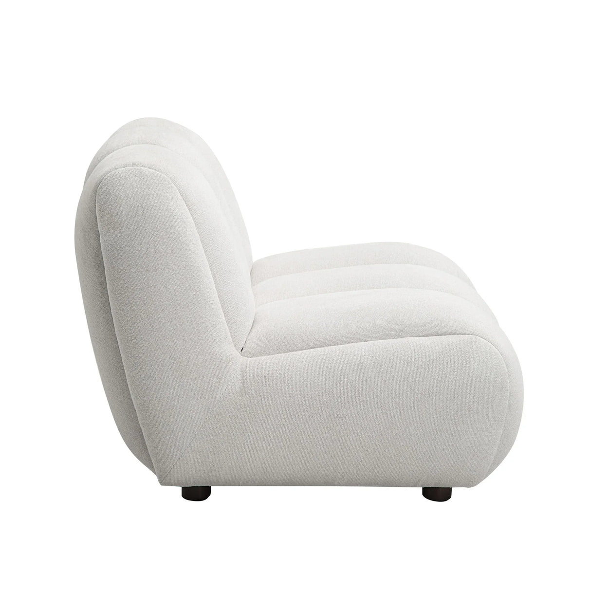 Manilla - Sectional Sofa With Chair - Ivory White - Furniture Home Direct