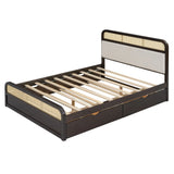 Platform Bed With Trundle And 2 Drawers - Furniture Home Direct