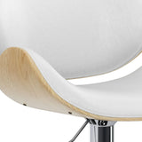 Marana - Handcrafted Bentwood Adjustable Swivel Bar Stool - Furniture Home Direct