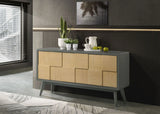 Blayde - Server - Natural / Gray - Furniture Home Direct