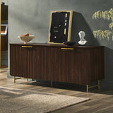 Modern Fluted Door Minimalist Storage Sideboard - Furniture Home Direct