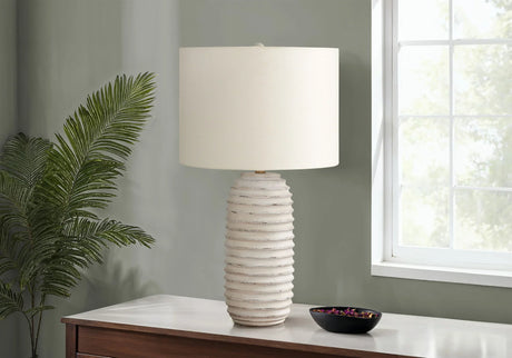 Lighting, Table Lamp, Resin, Transitional - Cream - Furniture Home Direct