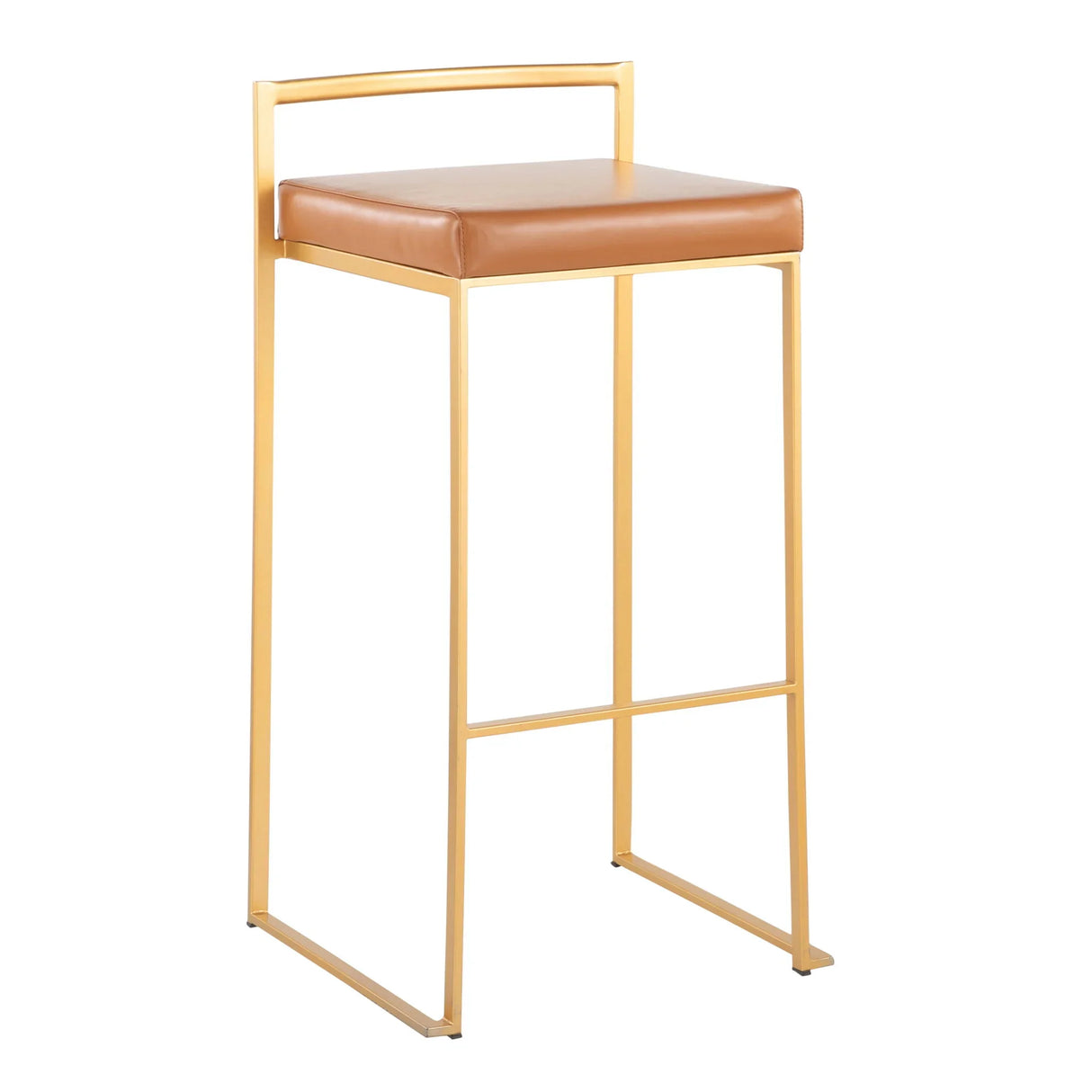 Fuji - Contemporary / Glam & Quality Construction Barstool - Furniture Home Direct
