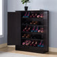 Shoe / Storage Cabinet With Two Doors Five Shelves - Furniture Home Direct