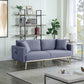 Easton - Linen Fabric Sofa With USB Charging Ports Pockets And Pillows - Furniture Home Direct
