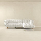 Addison - L Shape Sectional Sofa Tufted - Furniture Home Direct