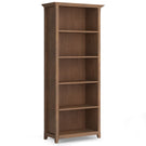 Amherst - 5 Shelf Bookcase, Handcrafted - Furniture Home Direct