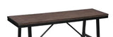 Mariatu - Accent Bench - Oak / Black - Furniture Home Direct