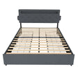 Bed With USB Charging Station, LED Lights, Headboard & Storage Drawers - Furniture Home Direct