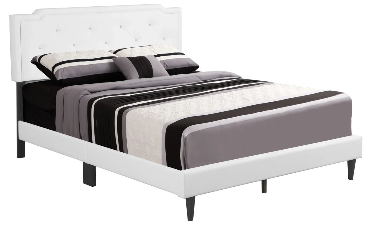 Button Tufted Bed Charming For Cozy Spaces - Furniture Home Direct