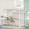 Bed With Desk And Grid - Furniture Home Direct