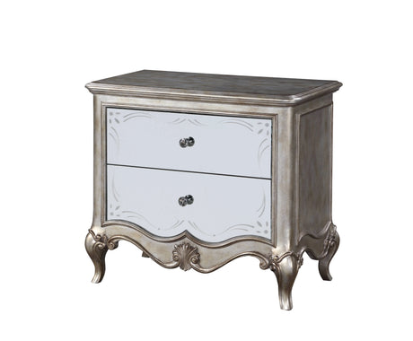 Esteban - Nightstand - Champagne - Furniture Home Direct