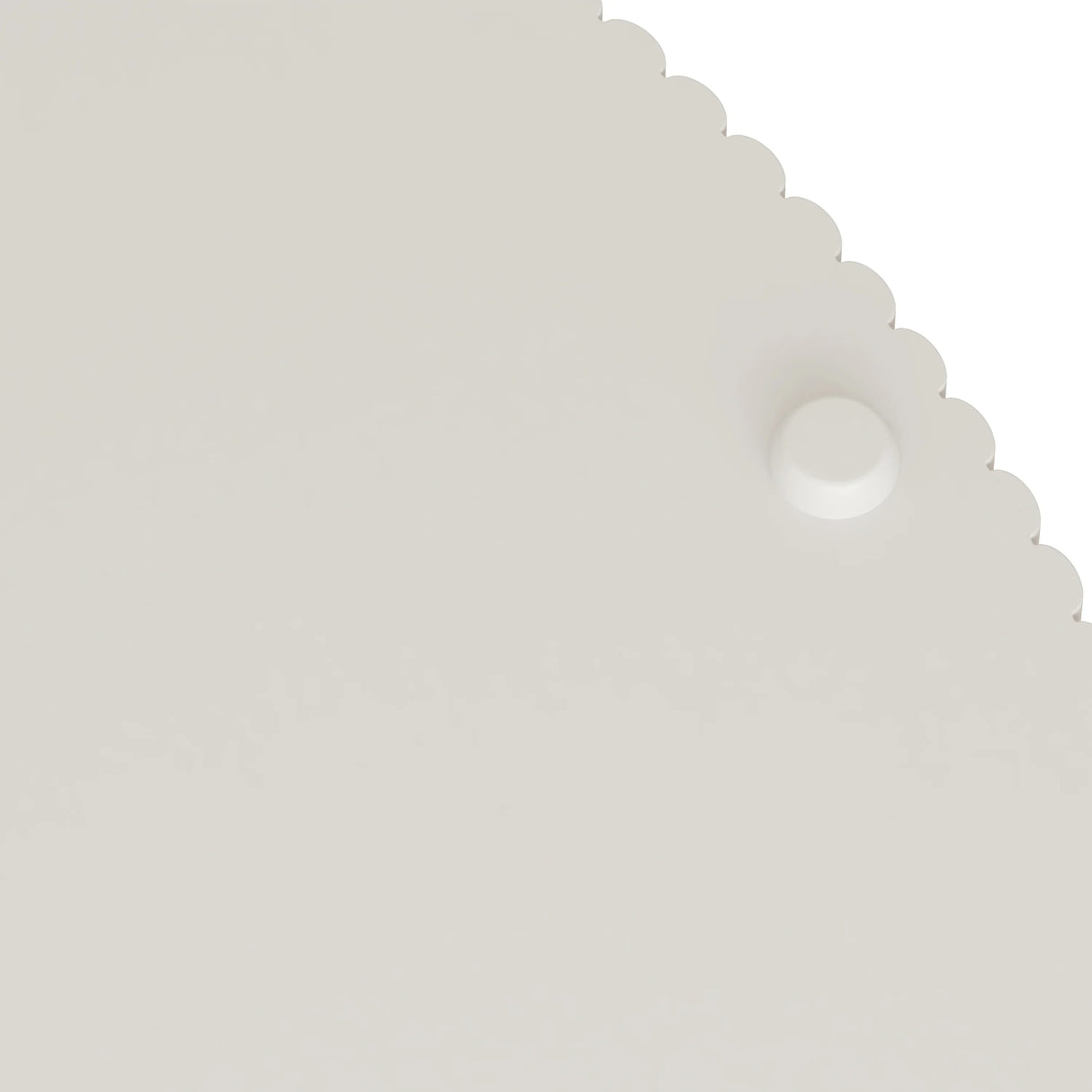 Coffee Table Round Modern Fluted Storage Shelf White - Furniture Home Direct