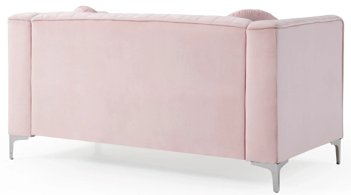 Delray - Micro Suede Loveseat - Furniture Home Direct
