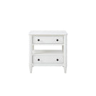 Open Nightstand With 2 Drawers - Furniture Home Direct