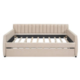 Upholstered Daybed With Slat Support - Furniture Home Direct