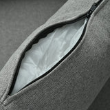 Sectional Sofa Modular With Removable Back Cushions Gray - Furniture Home Direct