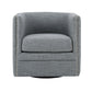 Capstone - Swivel Barrel Chair With Nailhead Accents And Button Tufting - Furniture Home Direct