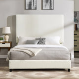 Upholstered Platform Bed - Furniture Home Direct