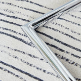 Dining Set Marble Pattern Table With White Chairs White - Furniture Home Direct