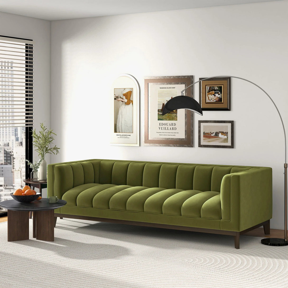 Melissa - Mid Century Modern Sofa - Furniture Home Direct