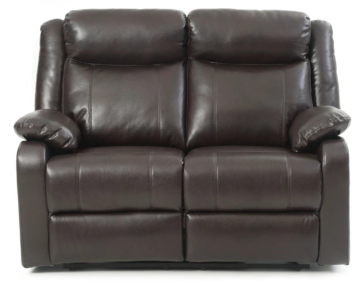 Stylish Reclining Loveseat For Two - Furniture Home Direct