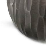 Nellie - Cast Aluminum Side Table - Black - Furniture Home Direct