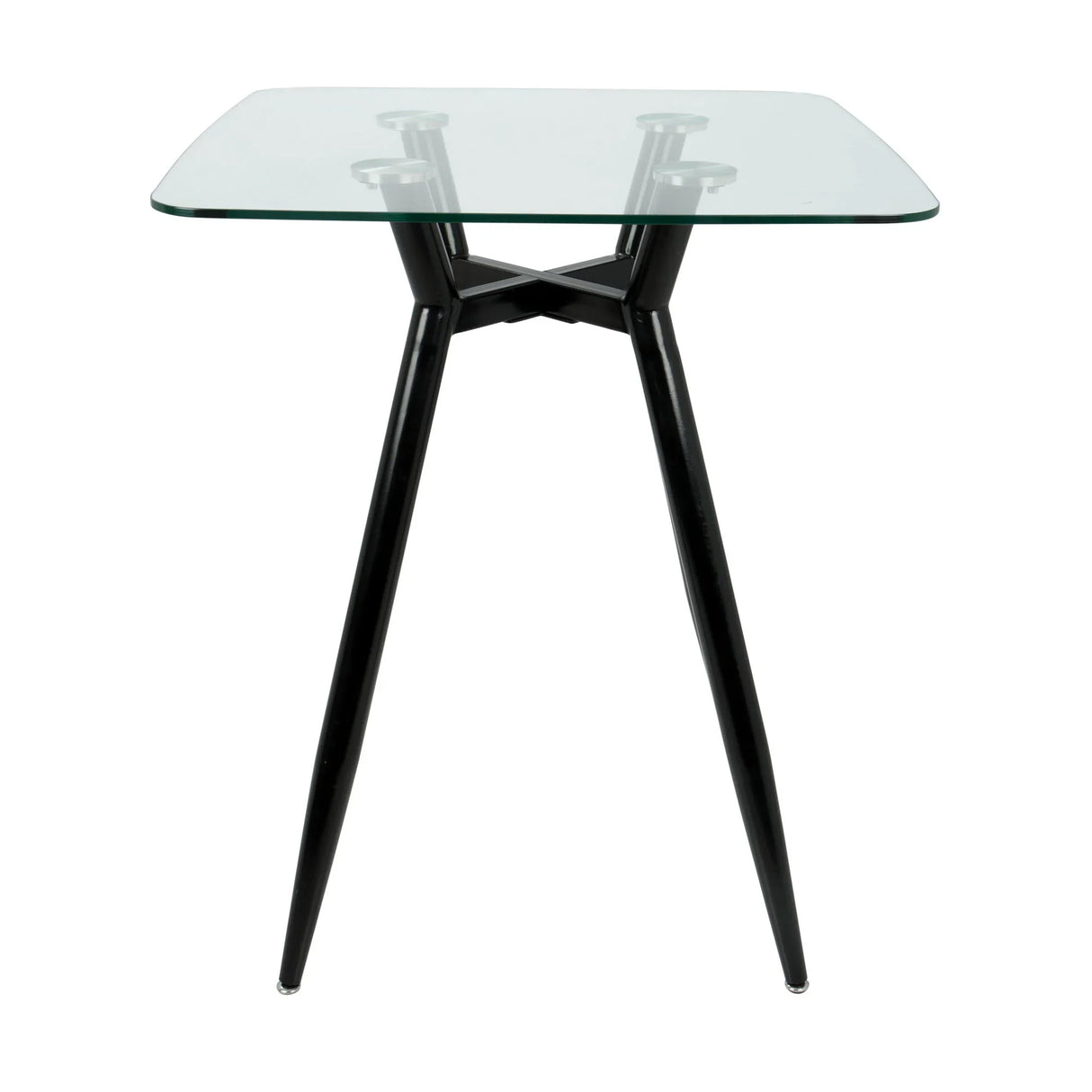 Clara - Mid Century Modern Square Table - Furniture Home Direct