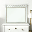 Varian - Mirrored Designed Mirror - Silver - Furniture Home Direct