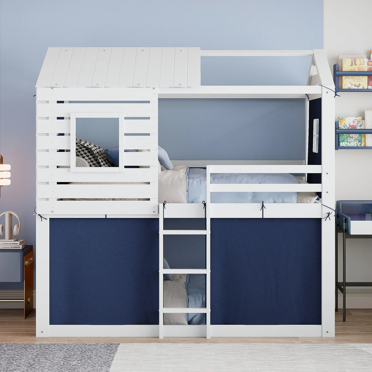 Bunk House Bed With Tent - Furniture Home Direct