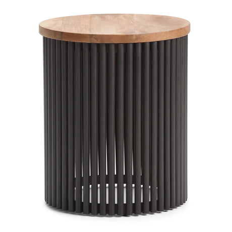 Demy - Accent Table - Natural / Black - Furniture Home Direct