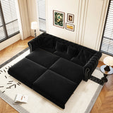3 In 1 Pull Out Convertible Sleeper Sofa Bed - Furniture Home Direct