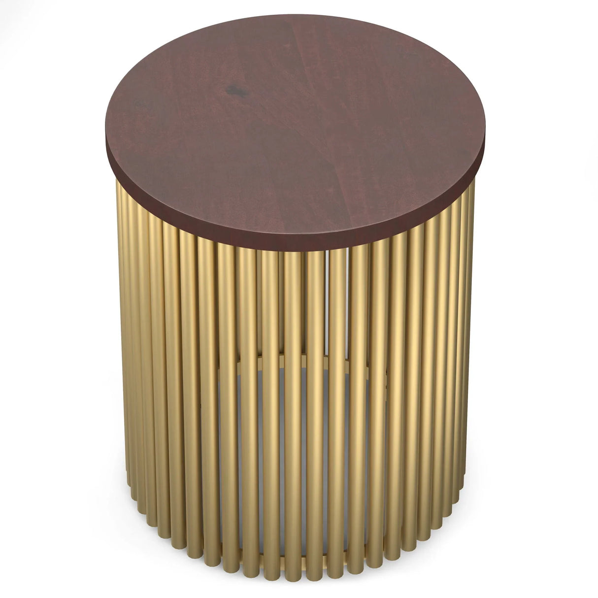 Demy - Handcrafted Metal Accent Table - Furniture Home Direct