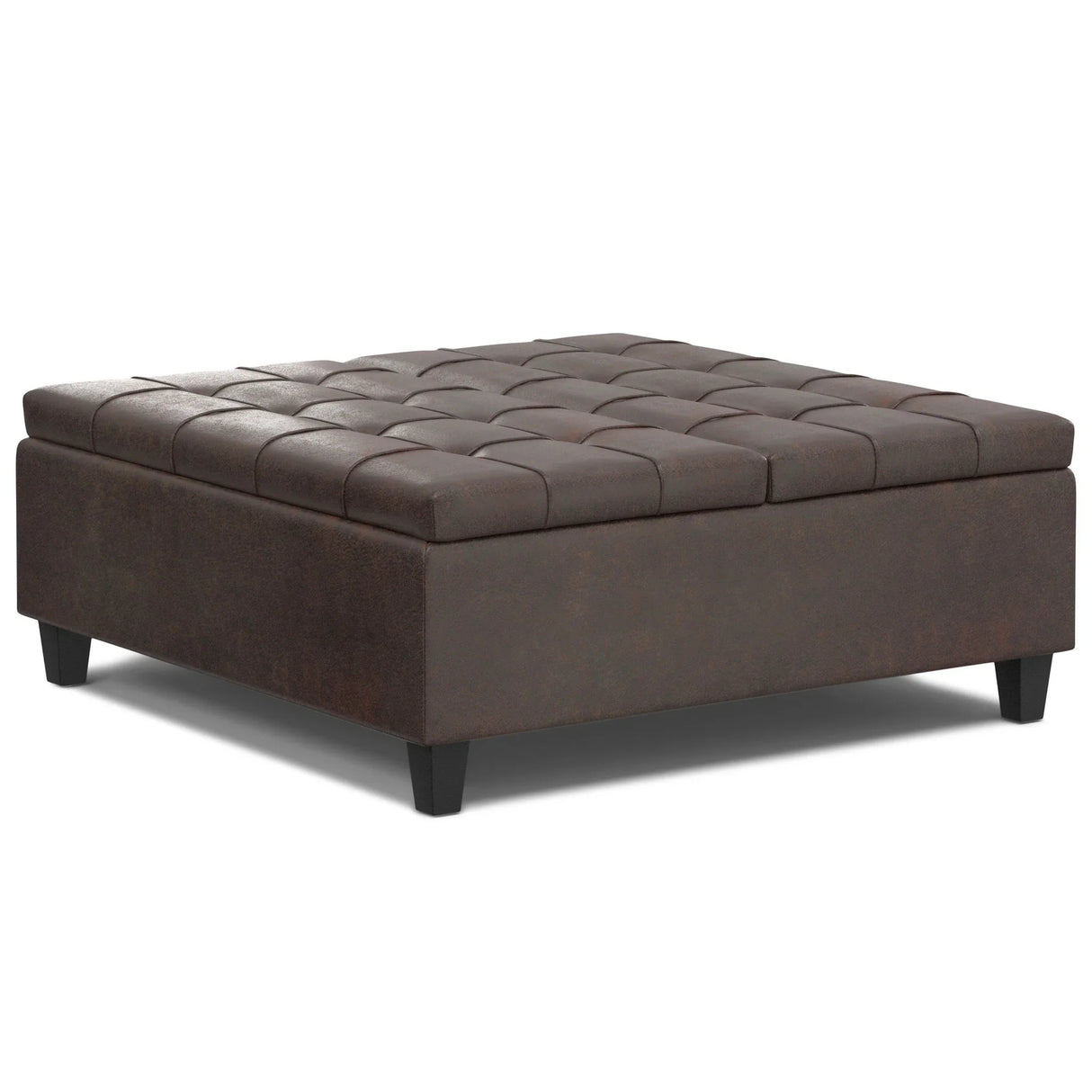 Harrison - Large Coffee Table Storage Ottoman - Furniture Home Direct
