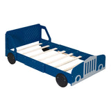Car Shaped Platform Bed With Wheels - Furniture Home Direct