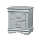 Louis Philippe III - Sleek Design Nightstand - Furniture Home Direct