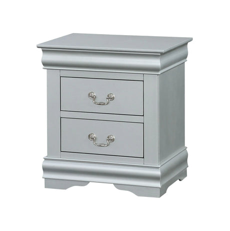 Louis Philippe III - Sleek Design Nightstand - Furniture Home Direct