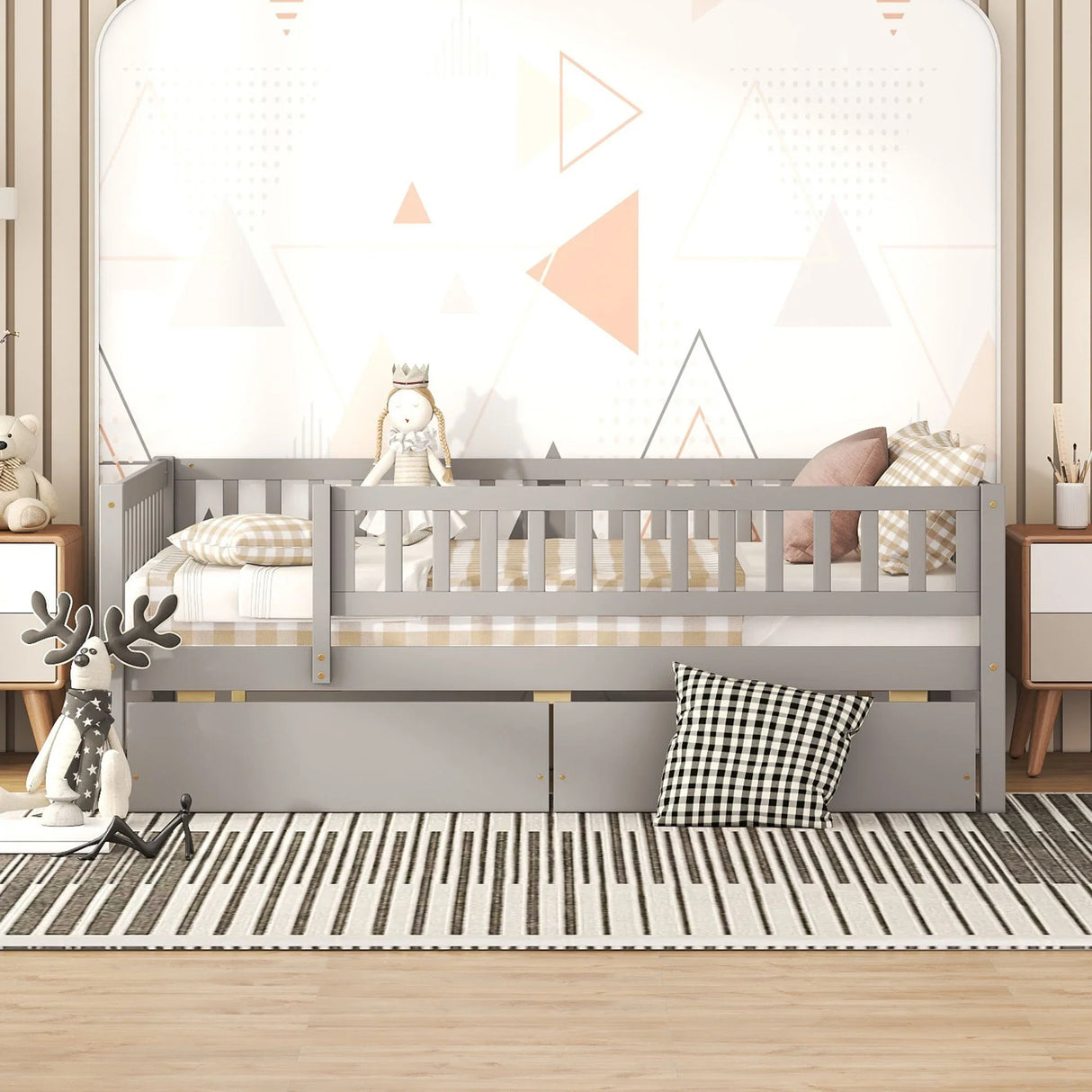 Multi Functional Wooden Daybed Bed - Furniture Home Direct