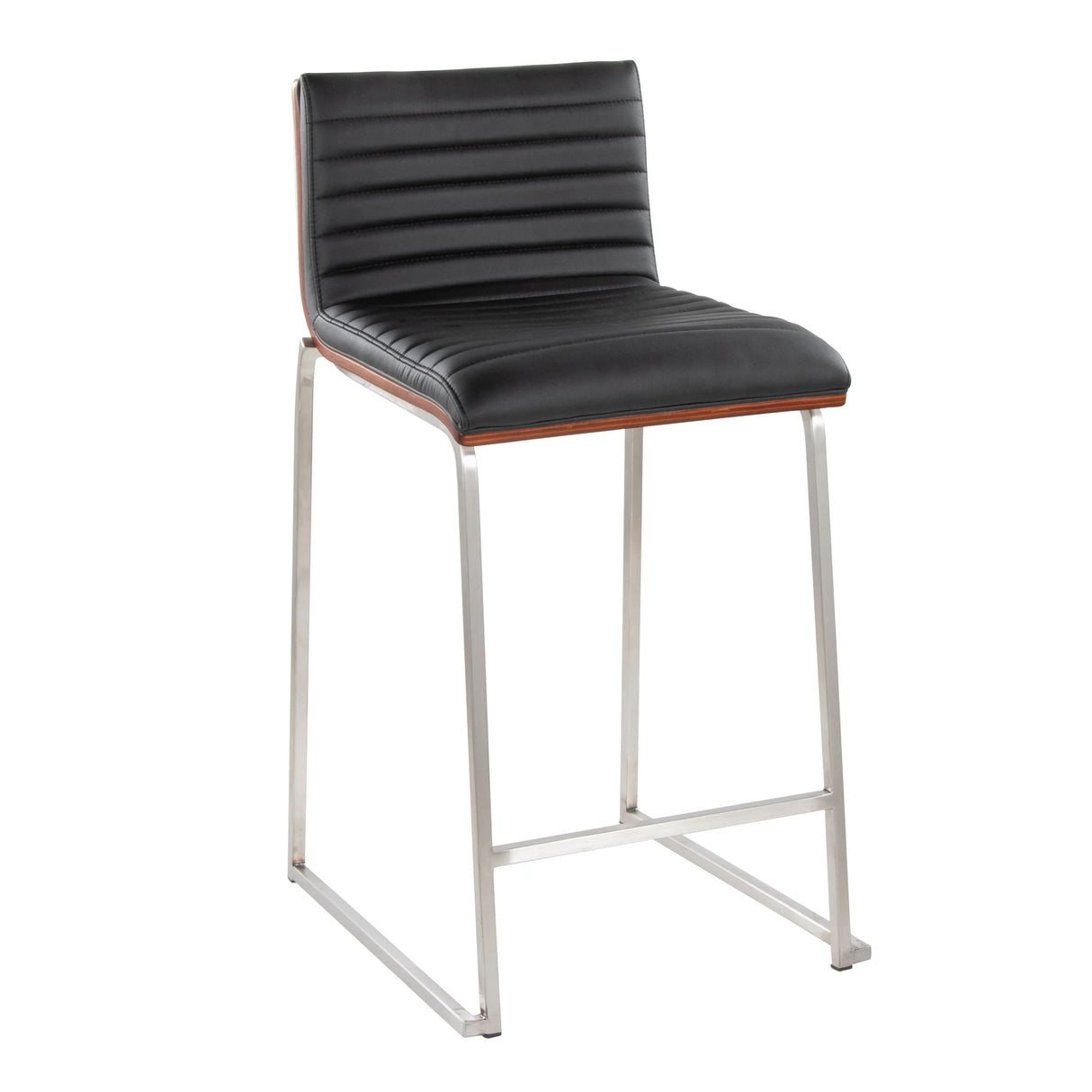 Mason Mara - Contemporary Fixed Height Counter Stool (Set of 2) - Furniture Home Direct