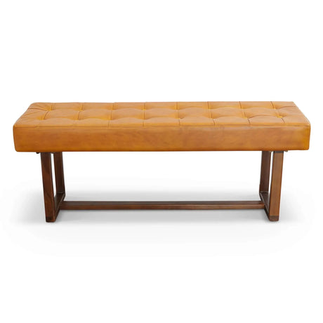 Cameron - Bench - Brown / Tan - Furniture Home Direct