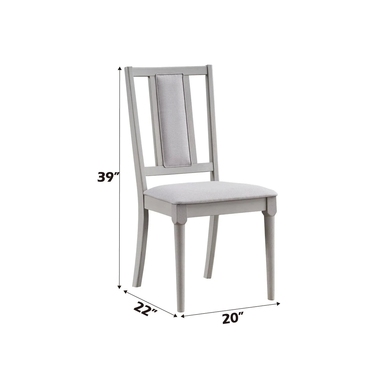 Marta - Side Chair (Set of 2) - Beige / Natural - Furniture Home Direct