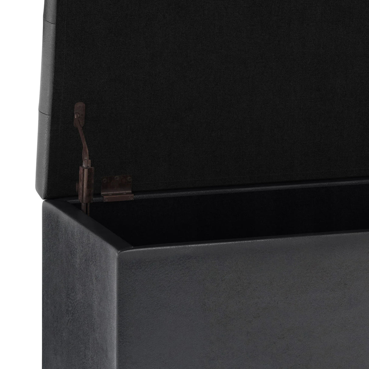 Cosmopolitan - Upholstered Storage Ottoman - Furniture Home Direct